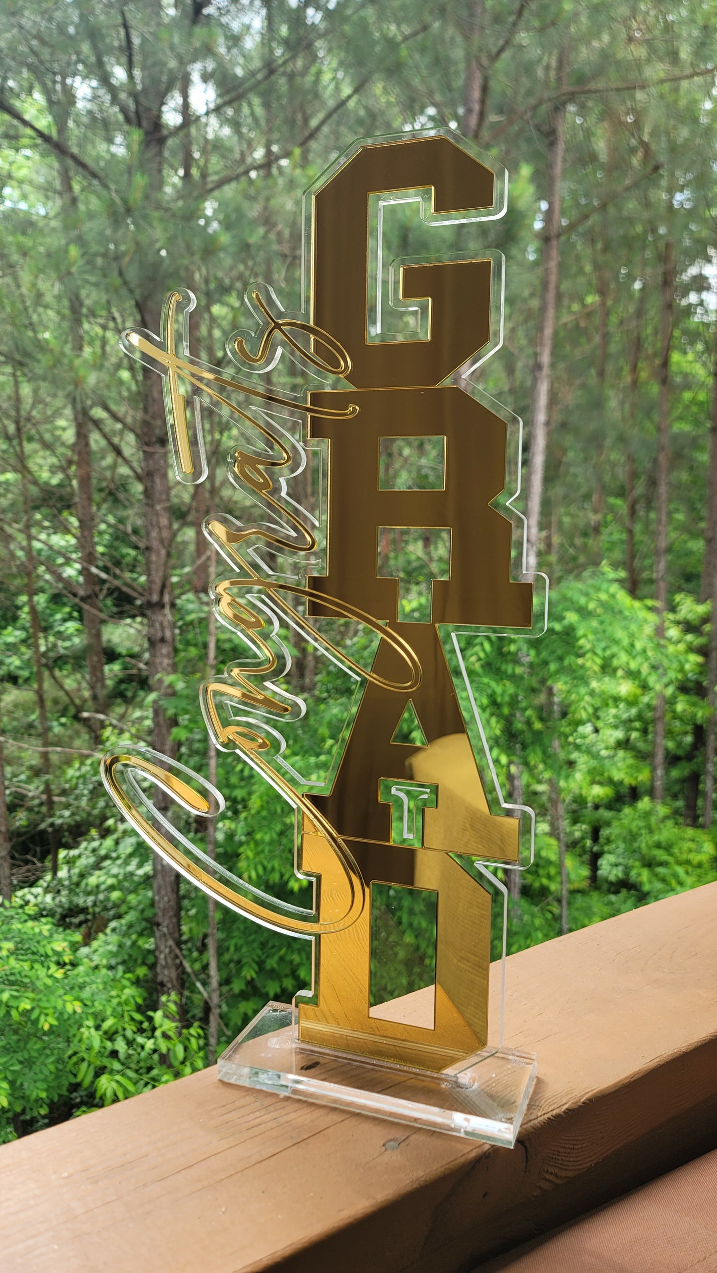 Graduation Centerpiece Display