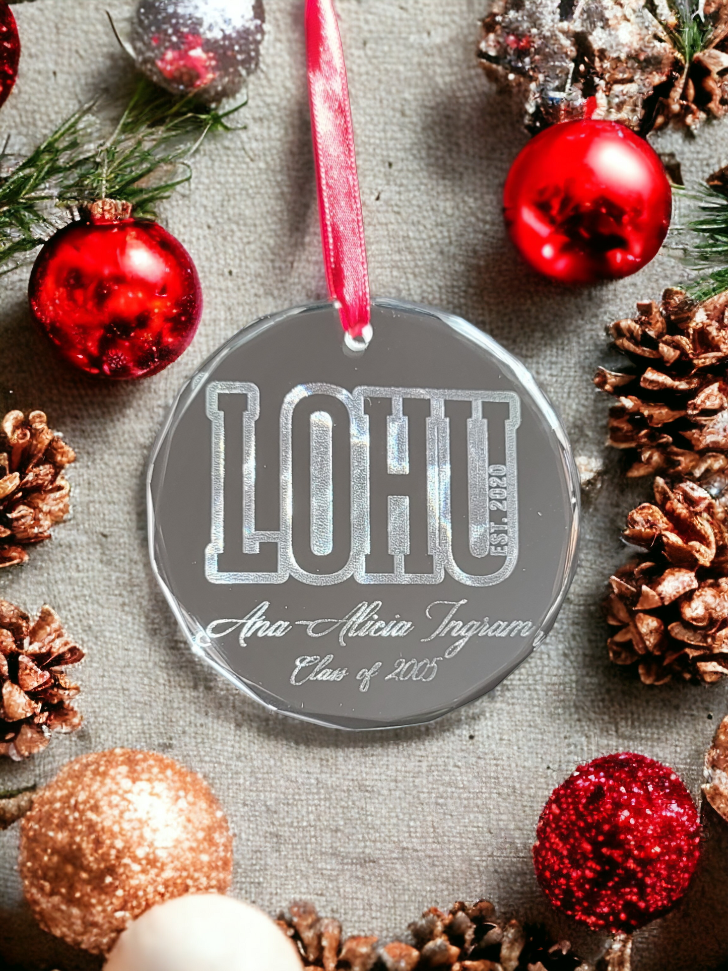 LOHU Personalized Ornament