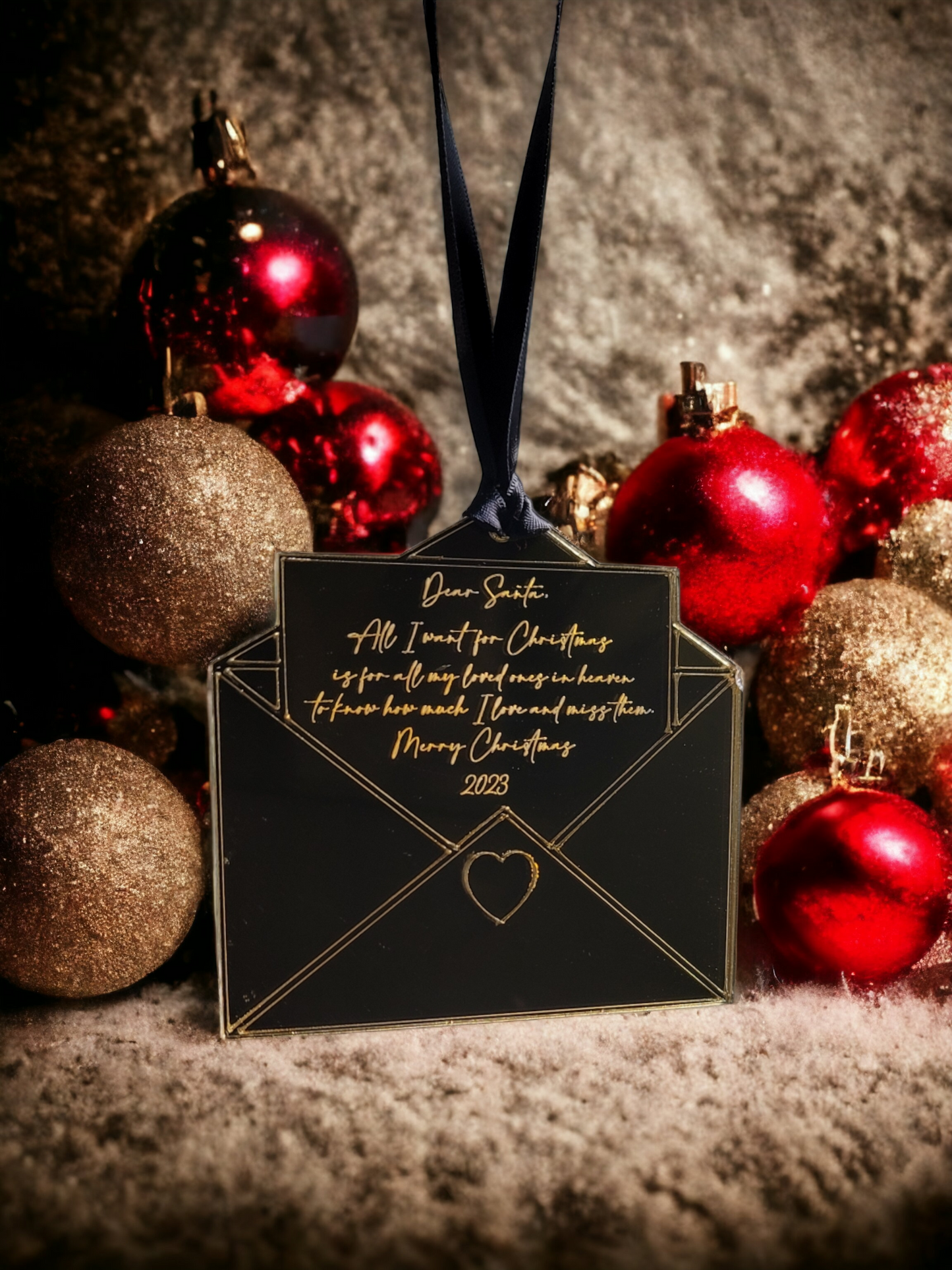 Dear Santa Envelope Ornament